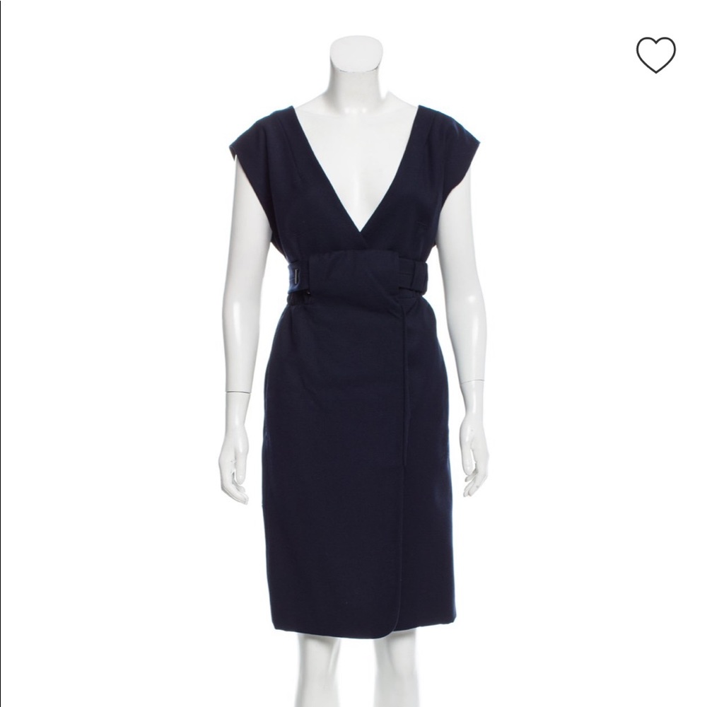 90%off Navy Reed Krakoff knee-length dress NWOT